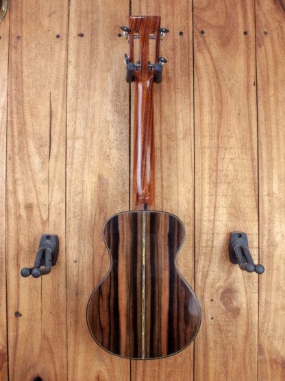 Custom Build #130 - Mango/Philippine Ebony Super Concert Thin Body Ukulele - Image 4