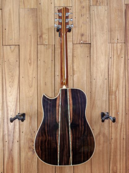 Custom Build #132 - Engelmann Spruce Top, Philippine Ebony Back and Sides Dreadnought Guitar - Image 4