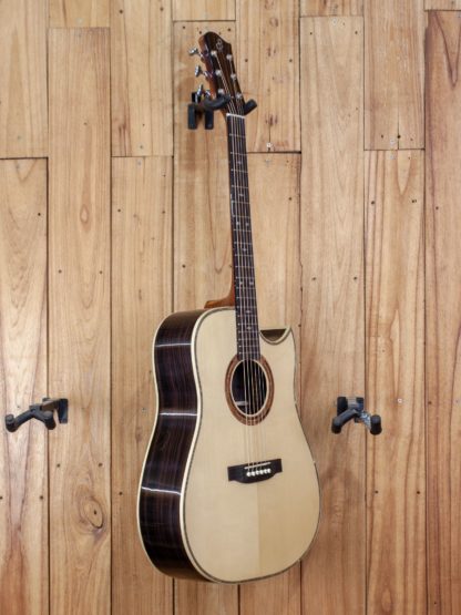 Custom Build #132 - Engelmann Spruce Top, Philippine Ebony Back and Sides Dreadnought Guitar - Image 2