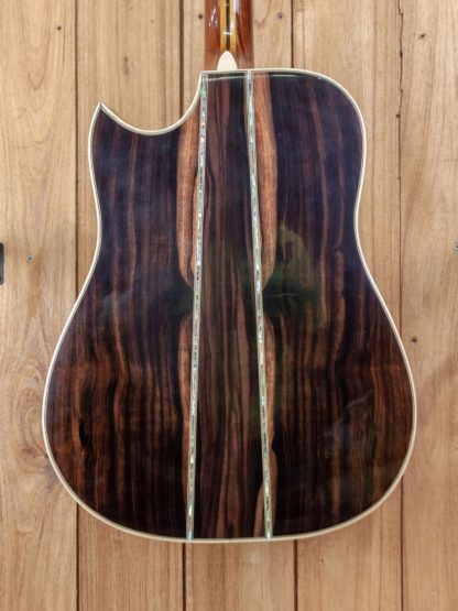 Custom Build #132 - Engelmann Spruce Top, Philippine Ebony Back and Sides Dreadnought Guitar - Image 8