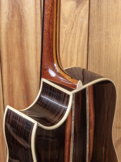 Custom Build #132 - Engelmann Spruce Top, Philippine Ebony Back and Sides Dreadnought Guitar - Image 10