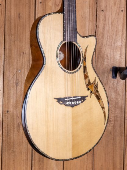 Premium Build - Engelmann Spruce/Mahogany Orchestra Model (OM) Humpback - Image 6