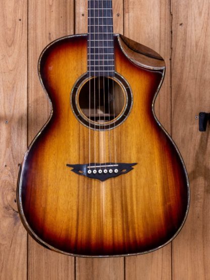 Orchestra Model (OM) - Jackfruit Top, Back and Sides (Edgeburst) - Image 5