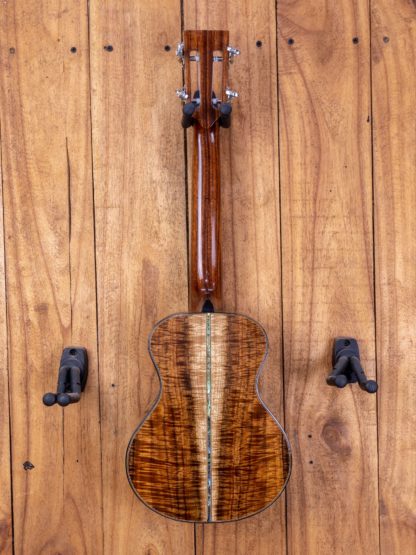 Super Concert Ukulele - Curly Hawaiian Koa Top, Back and Sides - Image 4