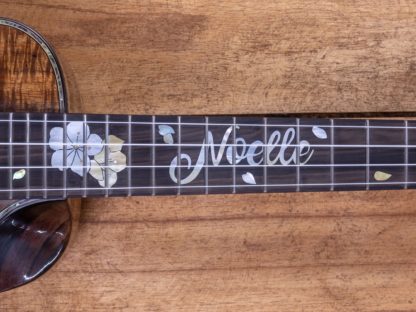 Super Concert Ukulele - Curly Hawaiian Koa Top, Back and Sides - Image 9