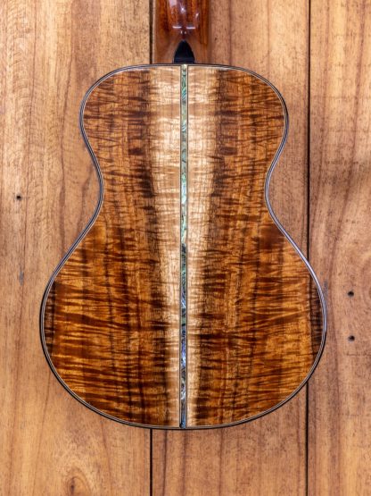 Super Concert Ukulele - Curly Hawaiian Koa Top, Back and Sides - Image 8