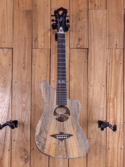 Acoustic Jaguar Humpback - Mango top, back and sides