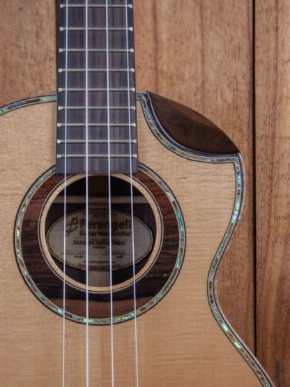 Tenor Ukulele - Engelmann Spruce Top, Brazilian Rosewood Back and Sides - Image 9
