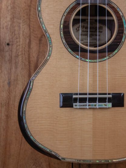 Tenor Ukulele - Engelmann Spruce Top, Brazilian Rosewood Back and Sides - Image 10
