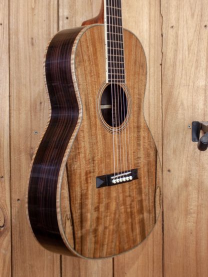 00-12 Fret - Spalted Mango Top, Philippine Ebony Back and Sides - Image 5