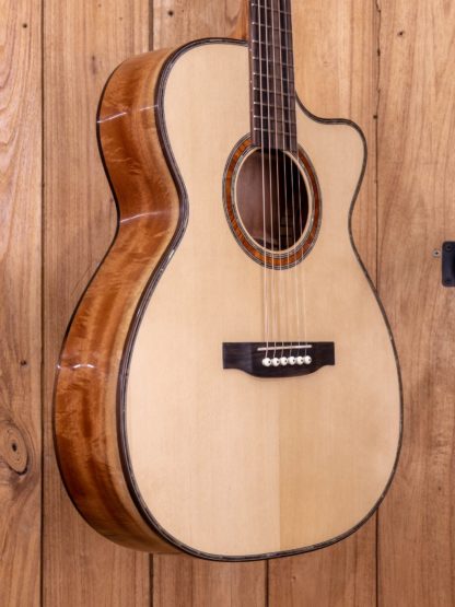 Orchestra Model (OM) - Engelmann Top, Neem Back and Sides - Image 5