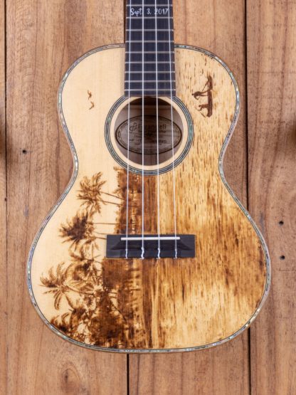 Tenor Ukulele - Engelmann Top, Back and Sides - Image 5