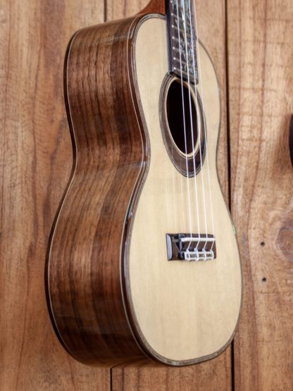 Tenor Ukulele - Engelmann Spruce Top, Walnut Back and Sides - Image 6