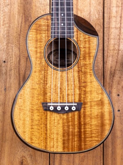 Super Concert Ukulele - Hawaiian Koa Top, Back and Sides - Image 6