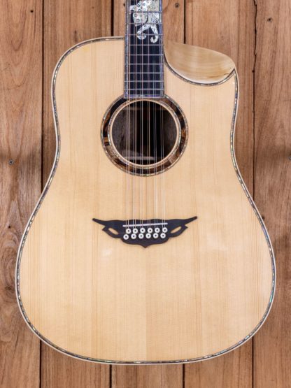 Custom Build #239 - Engelmann Spruce/Mango 12-String Dreadnought Guitar - Image 5