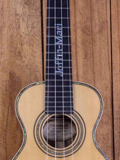 Custom Build #189 - Engelmann Spruce/Spalted Mango Concert Ukulele - Image 9