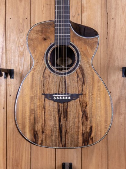 Custom Build #196 - Spalted Mango/Philippine Ebony Orchestra Model-Jumbo Guitar - Image 5