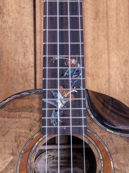 Custom Build #195 - Spalted Mango/Philippine Ebony Tenor Ukulele - Image 8