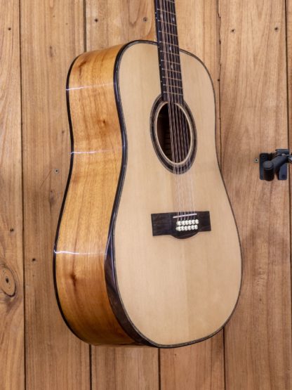 Custom Build #205 - Engelmann Spruce/Mahogany 12-String Dreadnought Guitar - Image 6