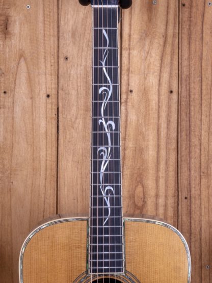 Custom Build #208 - Torrefied Adirondack Spruce/Philippine Ebony Dreadnought Guitar - Image 9