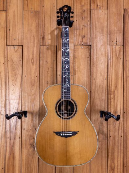 Custom Build #209 - Torrefied Adirondack Spruce/Philippine Ebony Orchestra Model (OM) Guitar