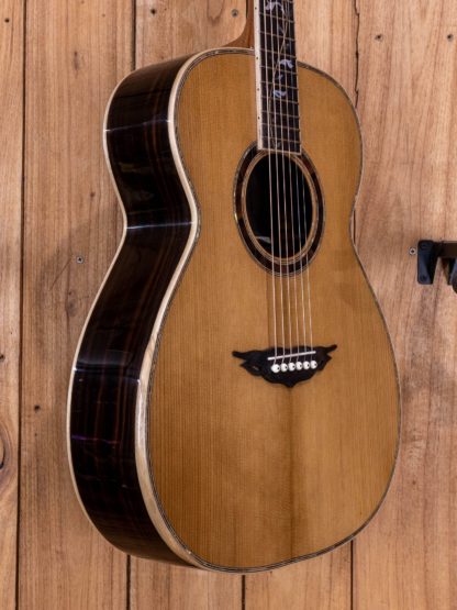 Custom Build #209 - Torrefied Adirondack Spruce/Philippine Ebony Orchestra Model (OM) Guitar - Image 6