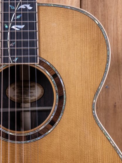 Custom Build #209 - Torrefied Adirondack Spruce/Philippine Ebony Orchestra Model (OM) Guitar - Image 12