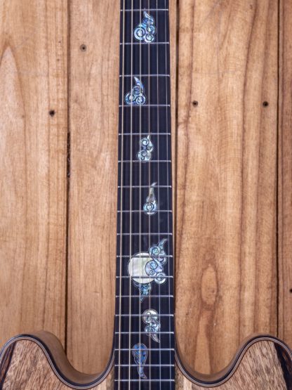 Custom Build #219 - Spalted Mango Double Cut-away Orchestra Model - Image 8