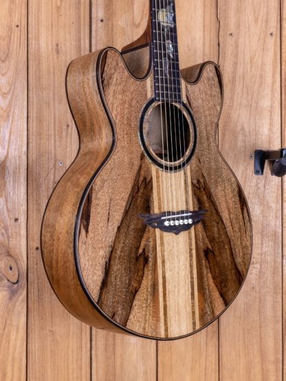 Custom Build #219 - Spalted Mango Double Cut-away Orchestra Model - Image 6