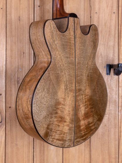 Custom Build #219 - Spalted Mango Double Cut-away Orchestra Model - Image 7