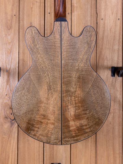 Custom Build #219 - Spalted Mango Double Cut-away Orchestra Model - Image 11