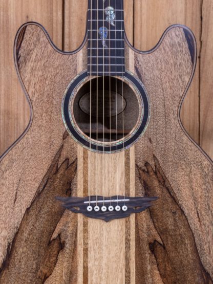 Custom Build #219 - Spalted Mango Double Cut-away Orchestra Model - Image 10