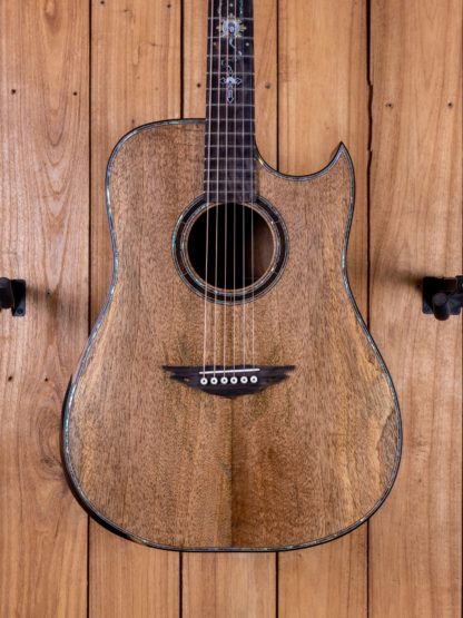 Custom Build #227 - Dreadnought Mango Top, Mahogany Back and Sides - Image 5
