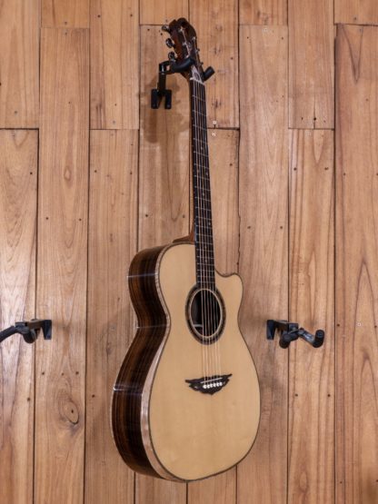 Custom Build #226 - Engelmann Spruce top, Philippine Ebony back and sides Orchestra Model (OM) Guitar - Image 2