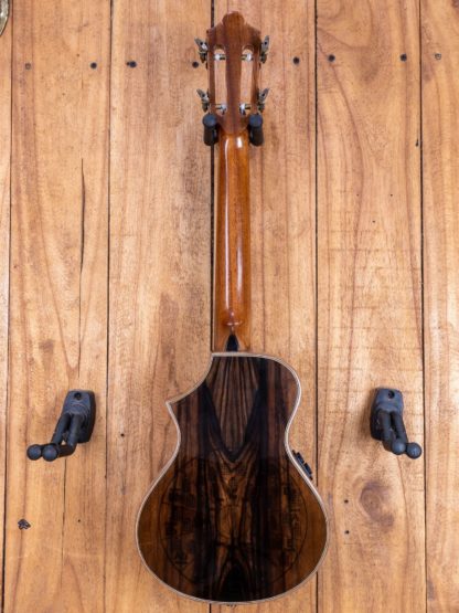 Custom Build #236 - Super Concert Thin Body Ukulele - Figured Mango Top, Philippine Ebony Back and Sides - Image 4