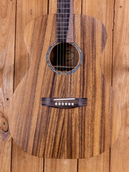 Anj-Series Acacia Orchestra Model (OM) Guitar - Image 5