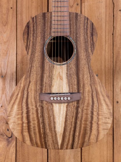 Anj-Series Acacia 000-Travel Guitar - Image 4