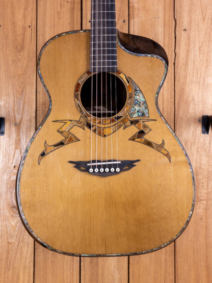 Premium Build - Western Red Cedar/Walnut Orchestra Model (OM) Guitar - Image 5