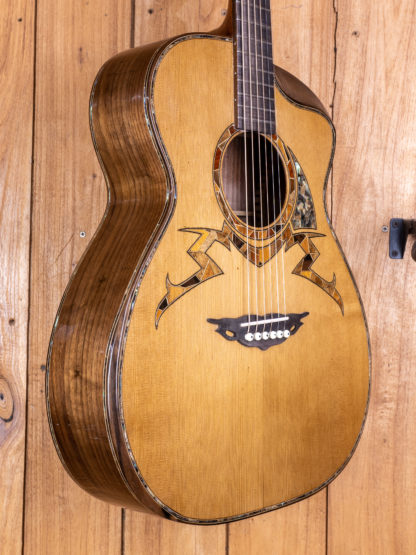 Premium Build - Western Red Cedar/Walnut Orchestra Model (OM) Guitar - Image 6