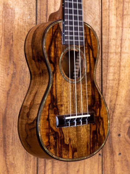 Era-Series Spalted Mango Super Soprano Ukulele - Image 6
