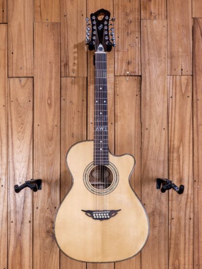 Custom Build #246 – Engelmann Spruce Mahogany Orchestra Model 12-String
