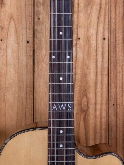 Custom Build #246 – Engelmann Spruce Mahogany Orchestra Model 12-String - Image 9