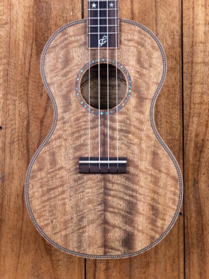 Custom Build #320 - Figured Mango Soprano Ukulele - Image 5